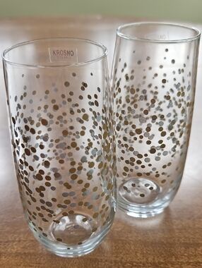 Krosno Stemless Flute Glasses - Set of 2